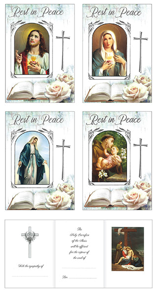 Rest in Peace Catholic Cards