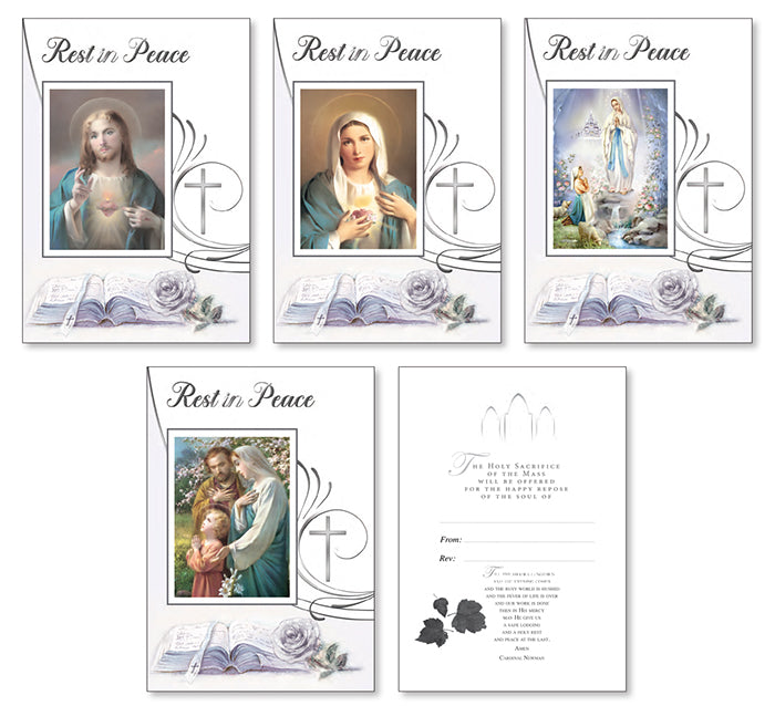 Rest in Peace cards Catholic