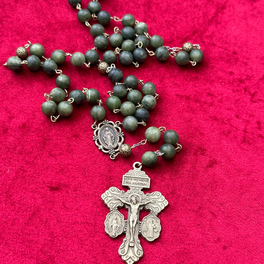 Traditional Catholic rosary beads