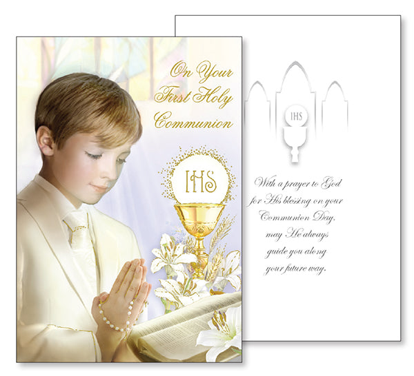 First Holy Communion Gift Card