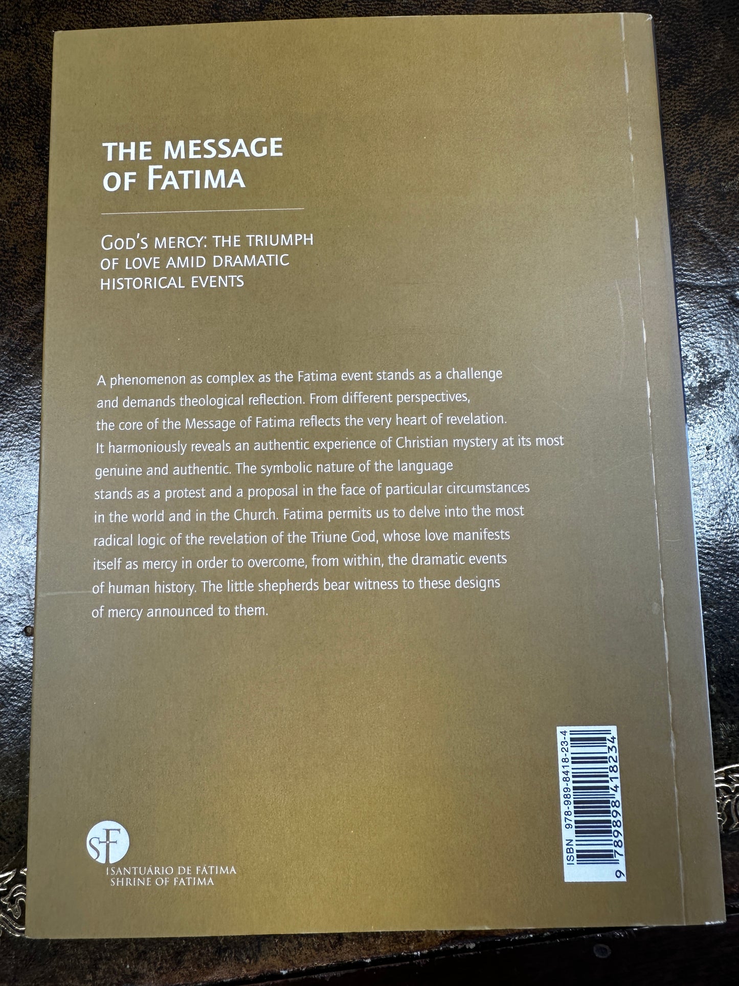 The Message of Fatima book Catholic