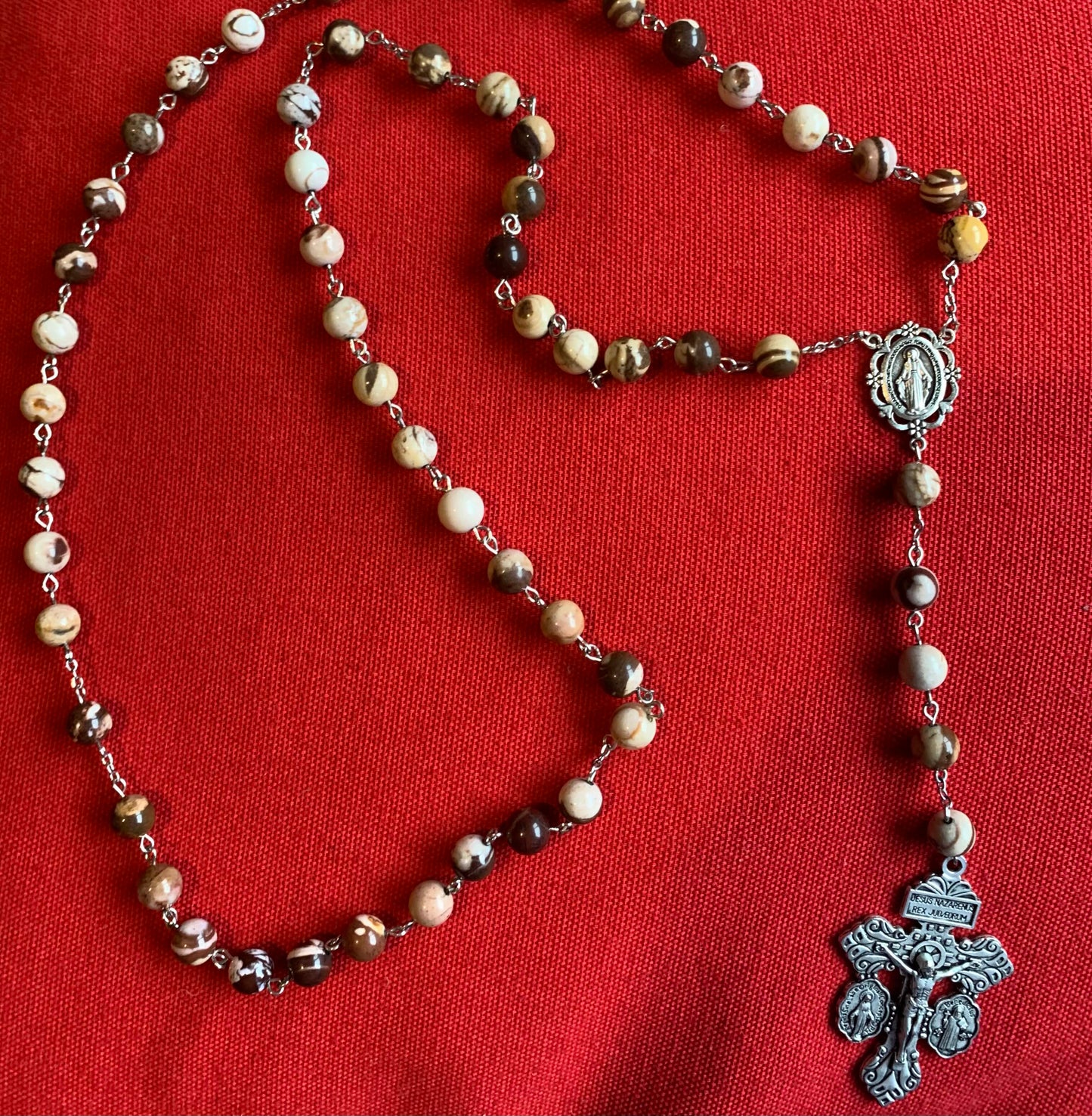 Handmade Rosary Australia Stone Rosary Catholic gift