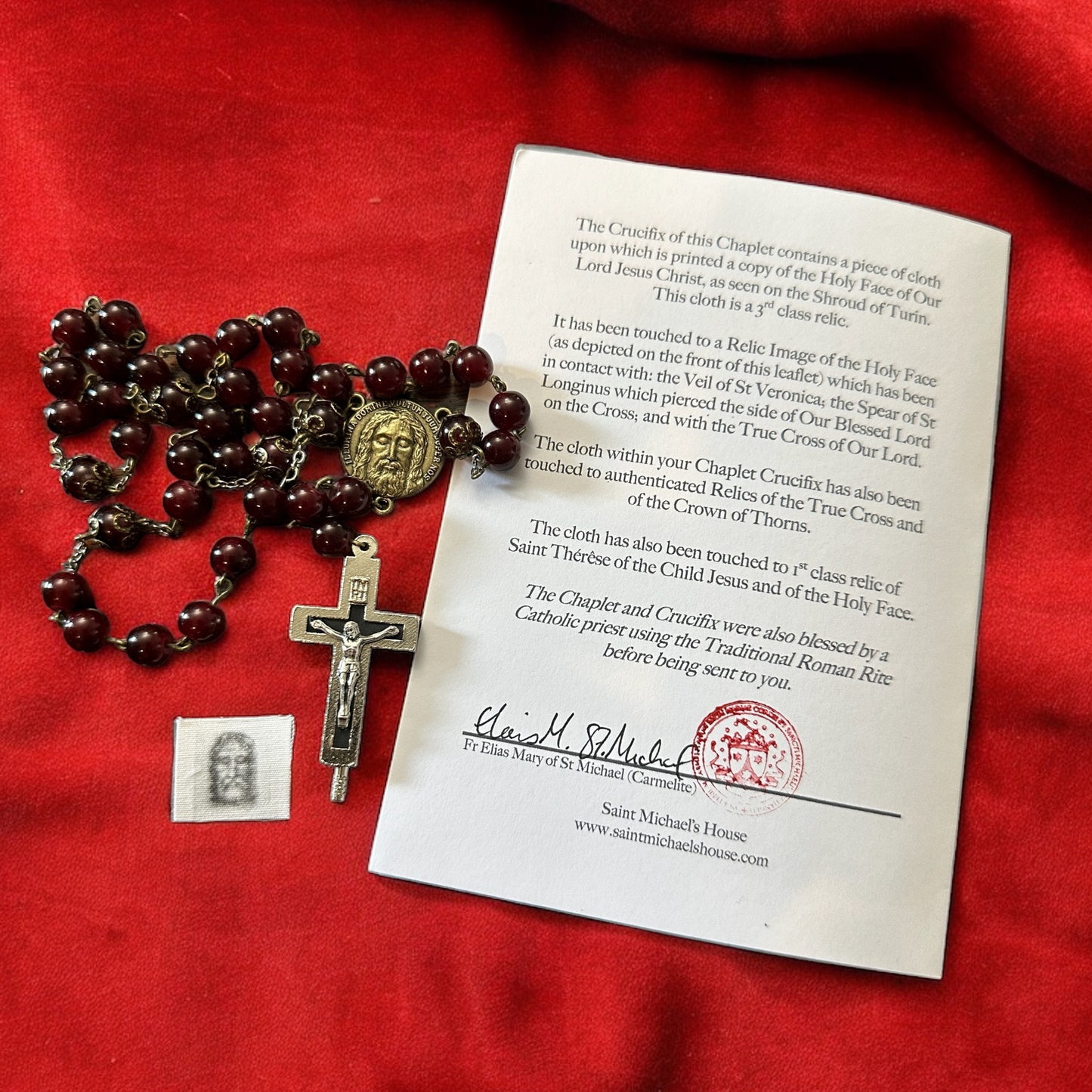Holy Face Relic