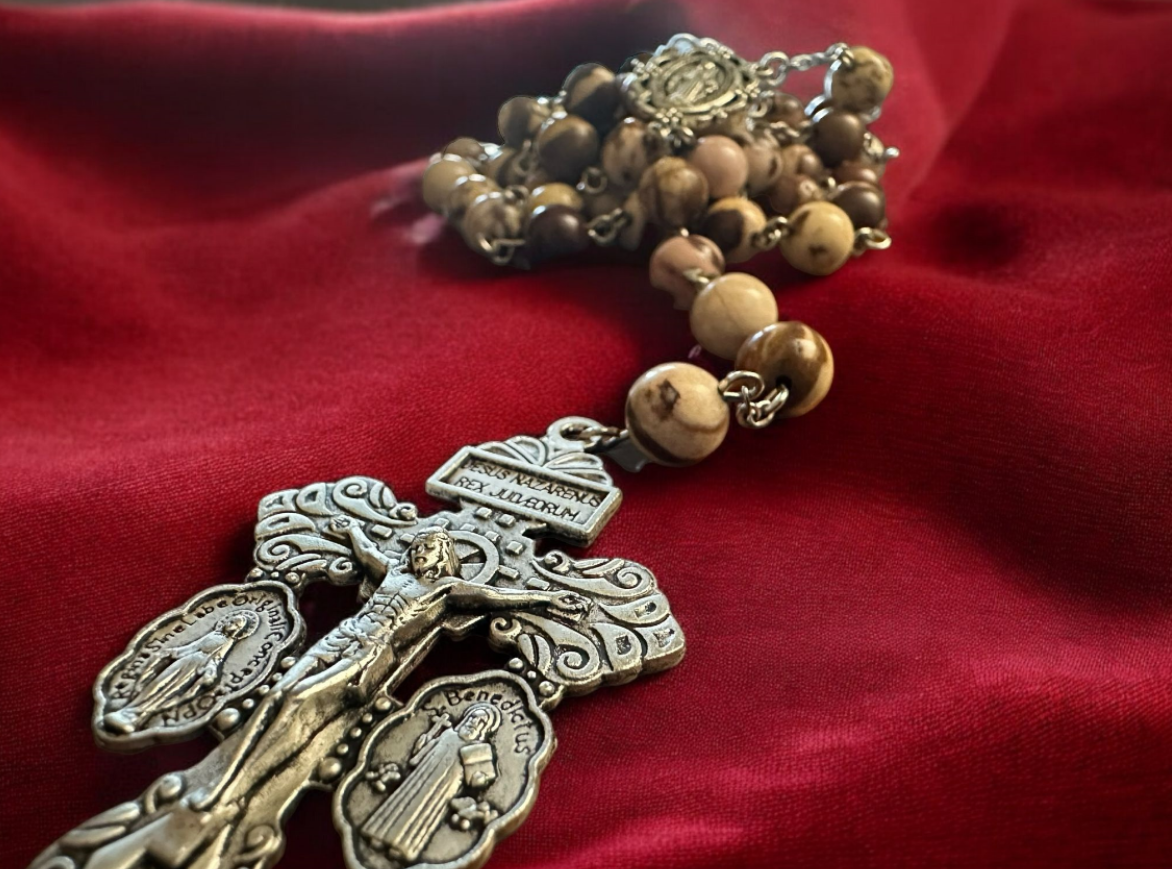 Handmade Rosary Australia Stone Rosary Catholic gift
