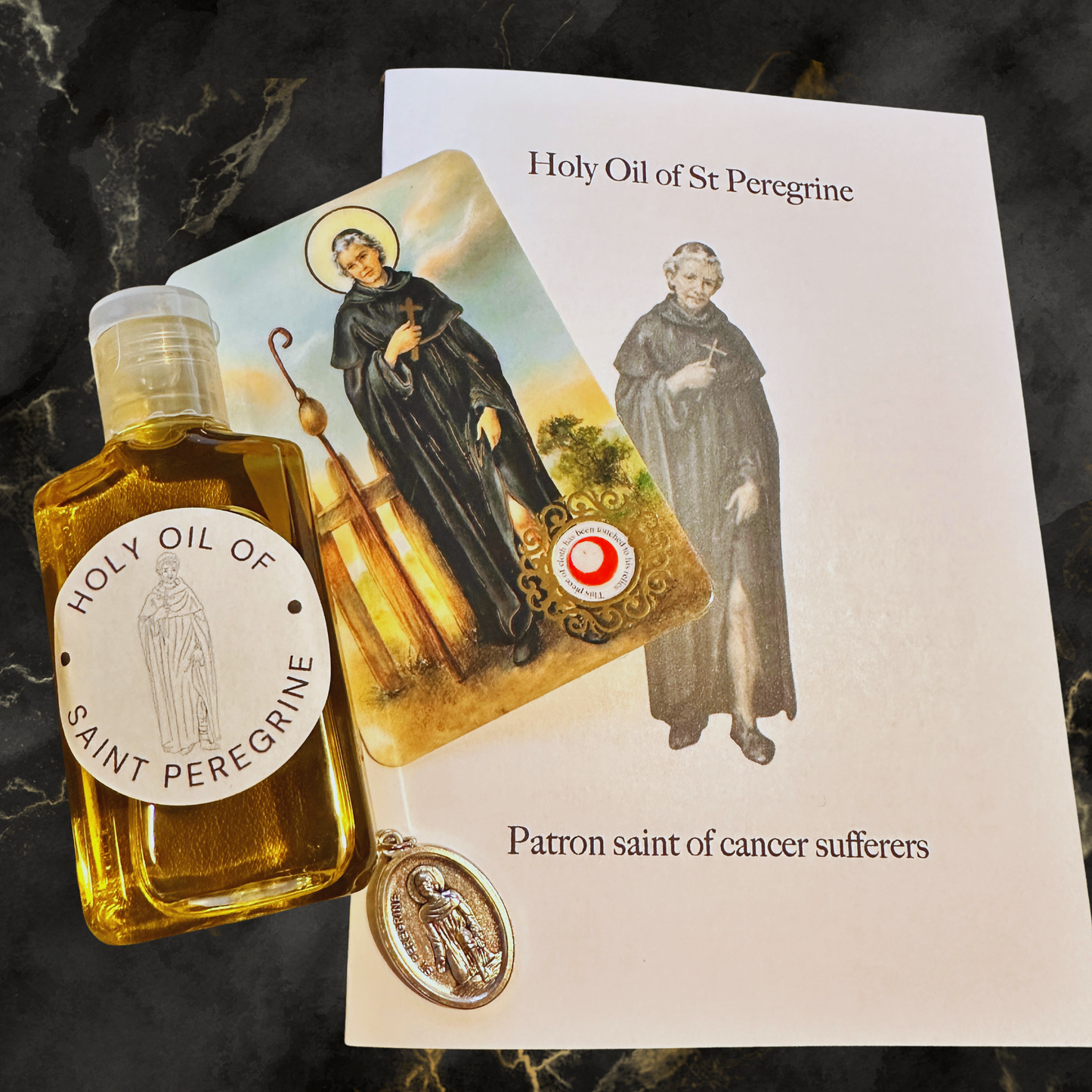 Saint Peregrine Holy Oil healing