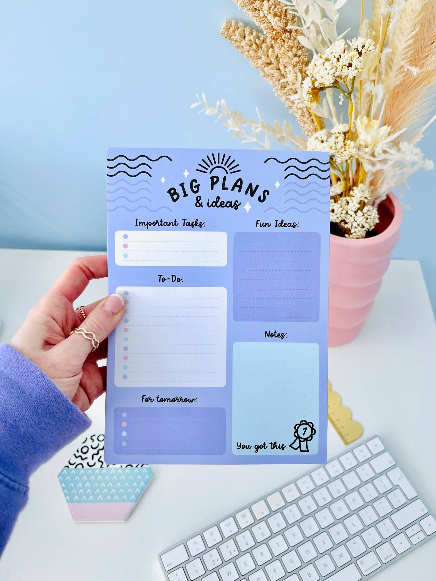 Big plans to-do list