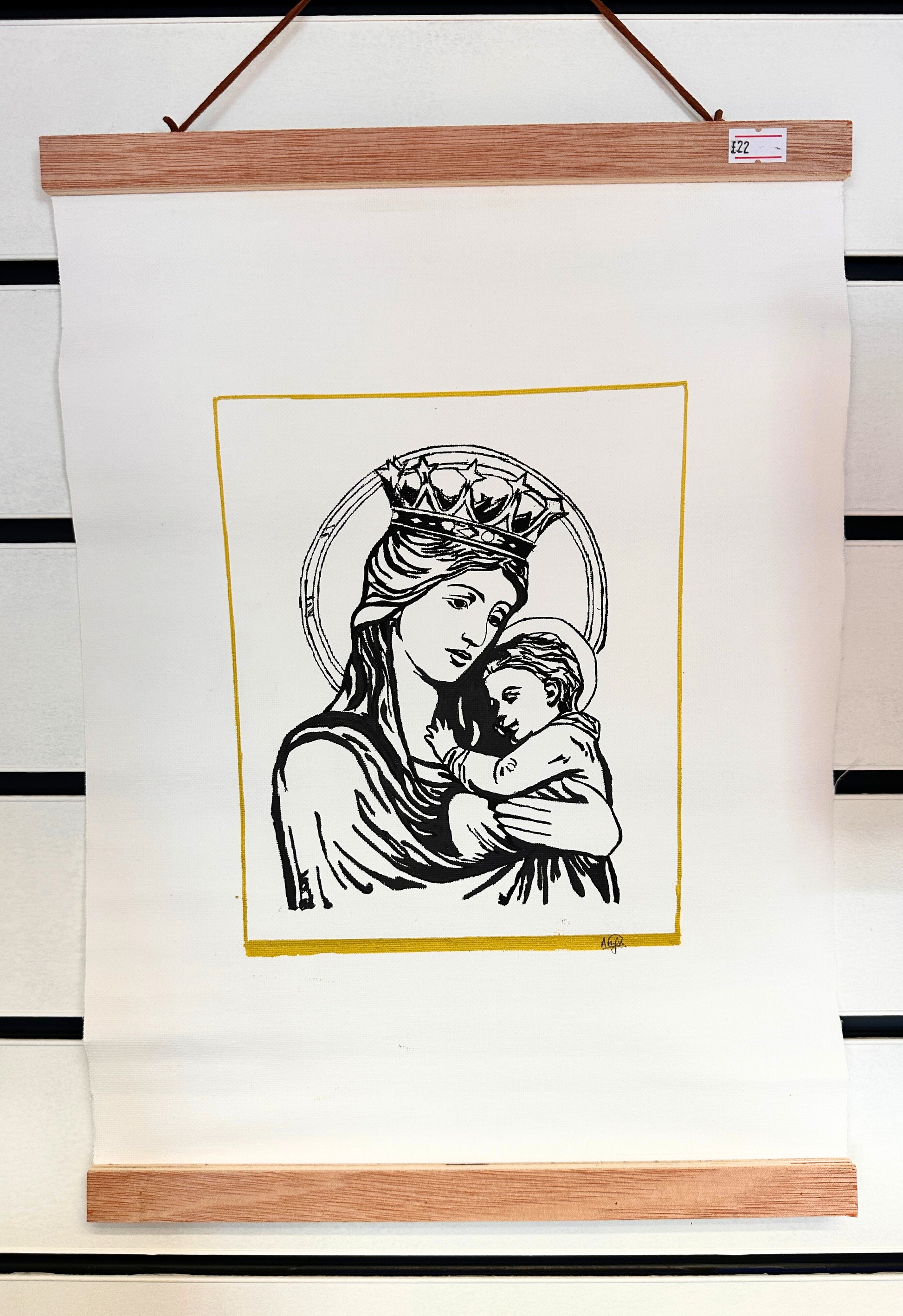 Queen and Mother drawing